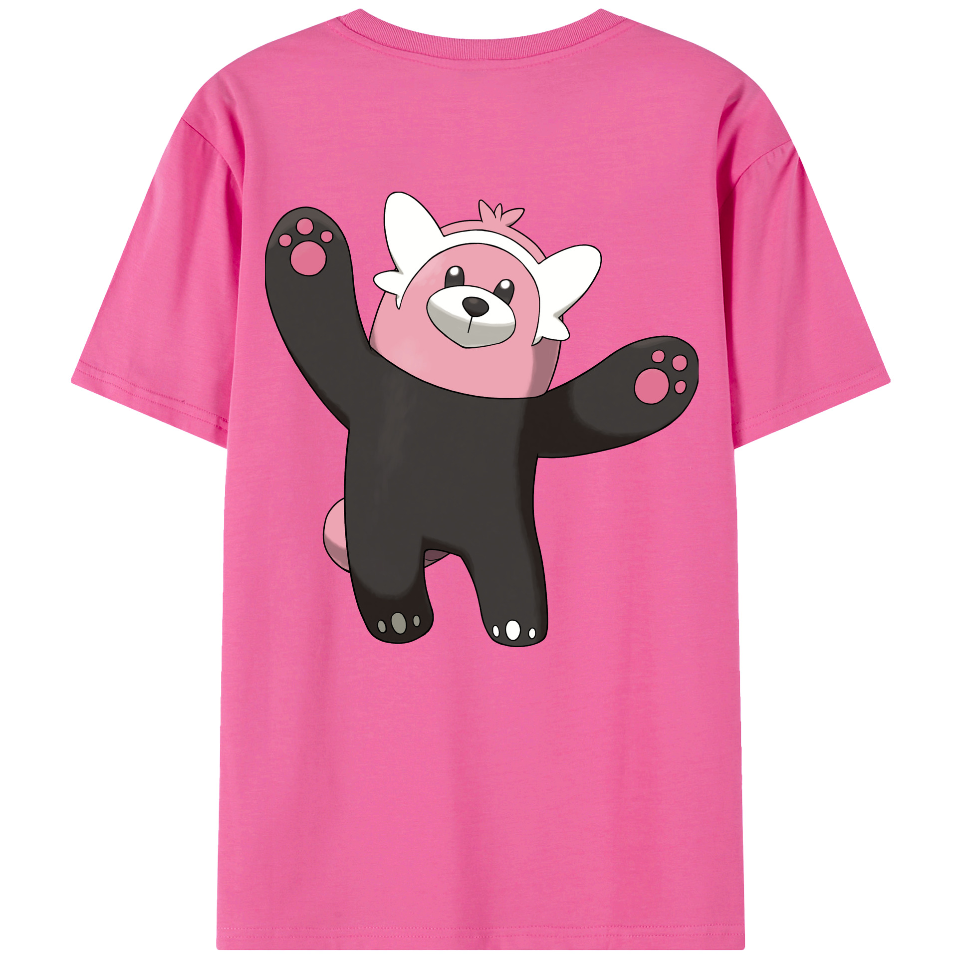 （画像用） ポケットモンスター Pokémon レディース半袖Tシャツ(バックプリント)